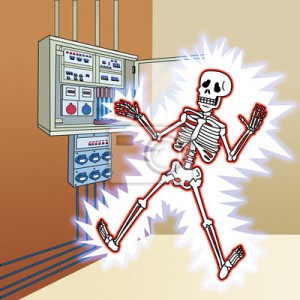 szkielet-porazenie-pradem-panelu-sterowania